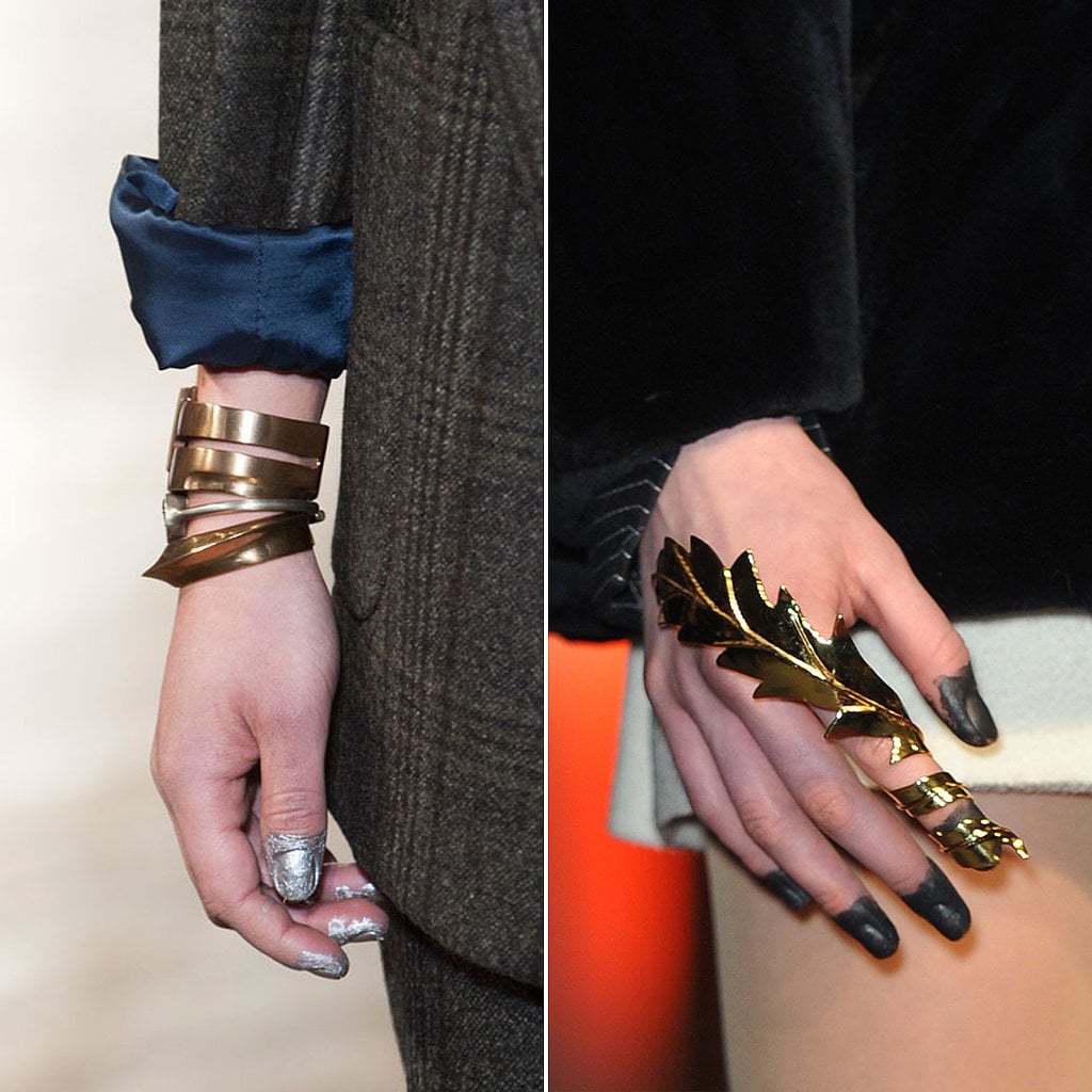 Remember when Lorde wore her nails dipped in black paint at the Grammys? Well, it looks like the trend has made it's way to the Fall 2014 runways, but our Facebook fans aren't exactly rushing to try this manicure.