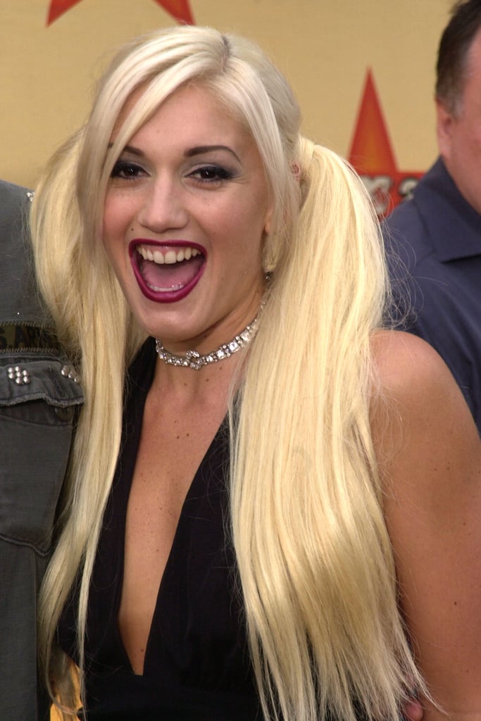 Gwen Stefani With Platinum Hair