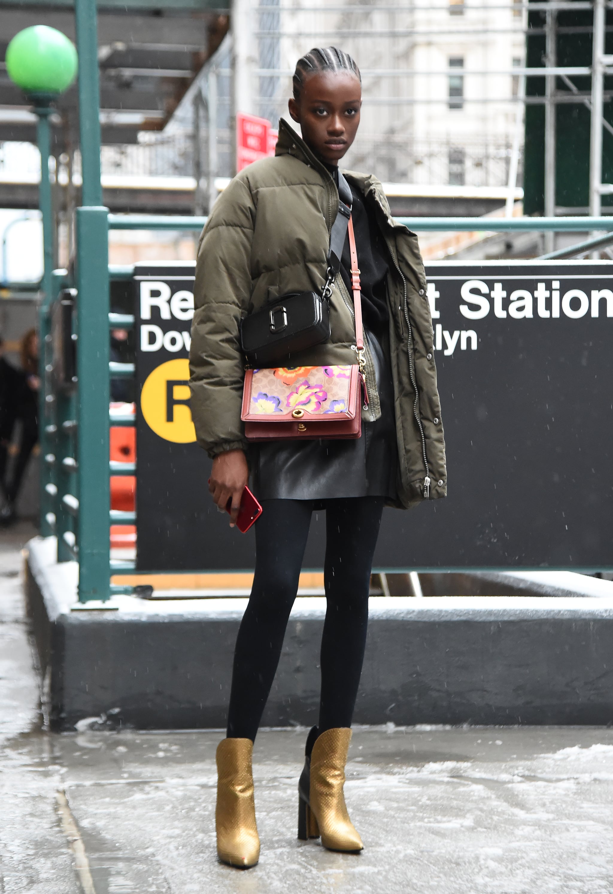 Street style winter clearance jacket