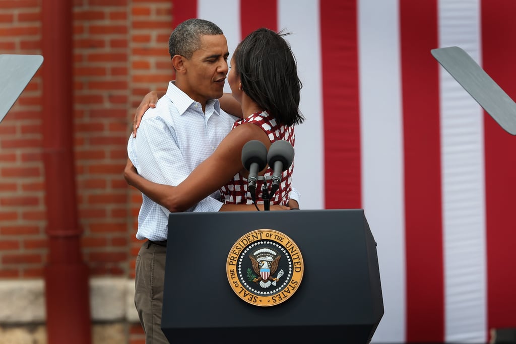 Barack And Michelle Obama Pda Popsugar Love And Sex 2864