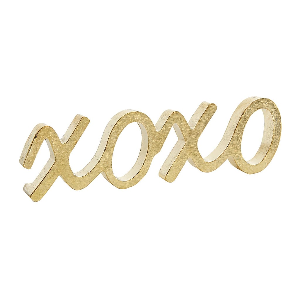 XOXO Gold Metal Decoration The Best Affordable Valentine's Day Decor From Pier 1 2020