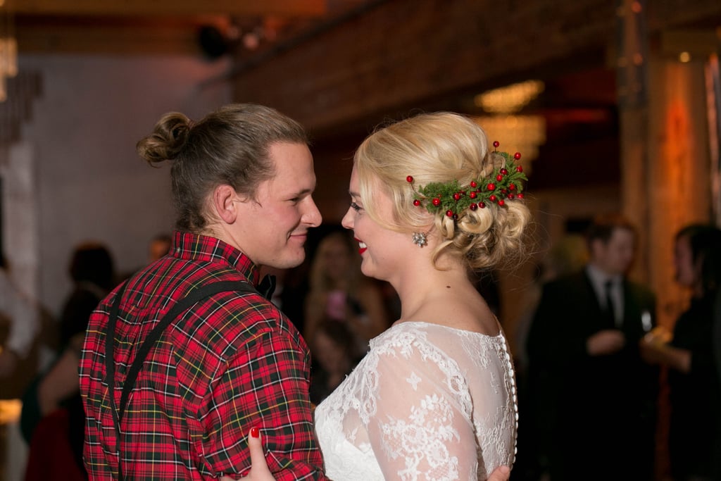 Plaid Holiday Wedding