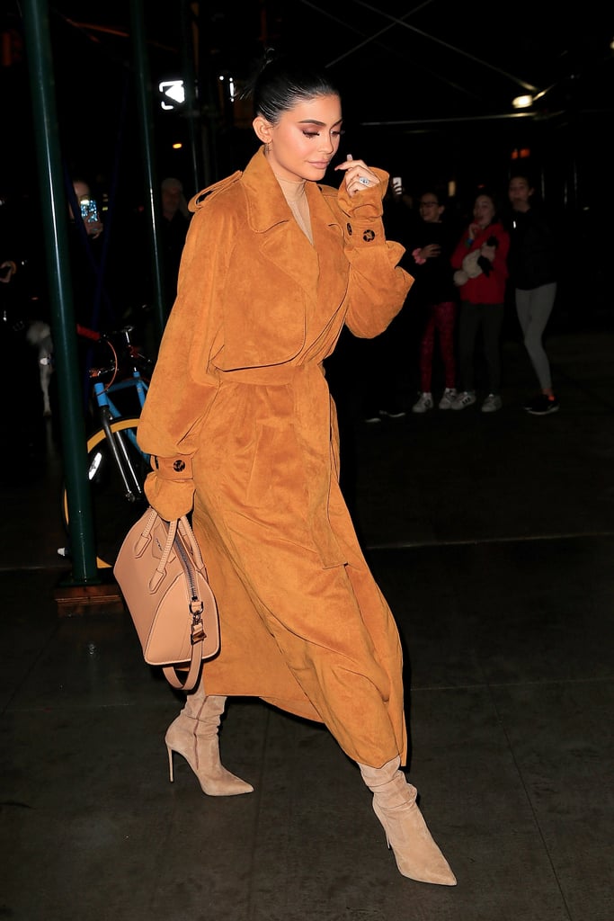 Kylie Jenner in New York City in 2017