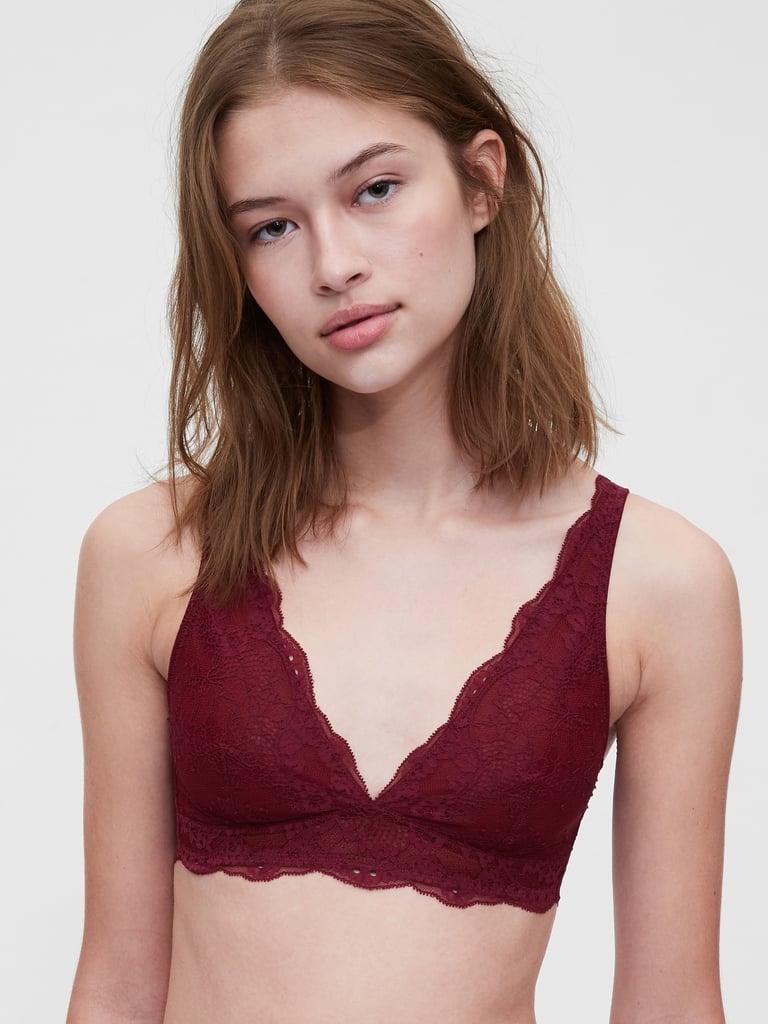 Gap Lace Plunge Bralette