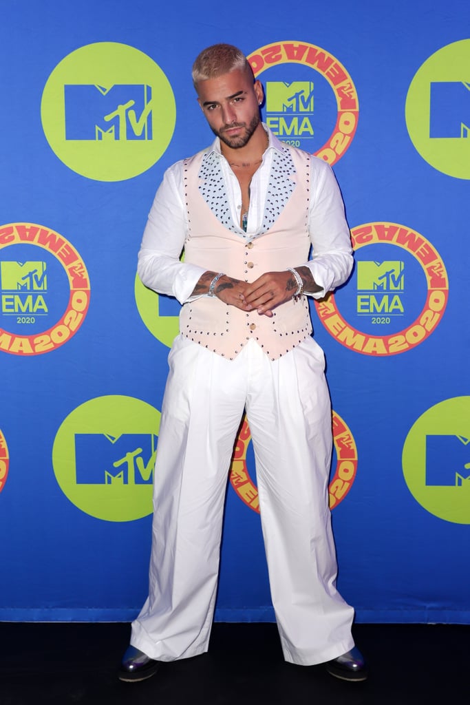 Maluma at the 2020 MTV EMA