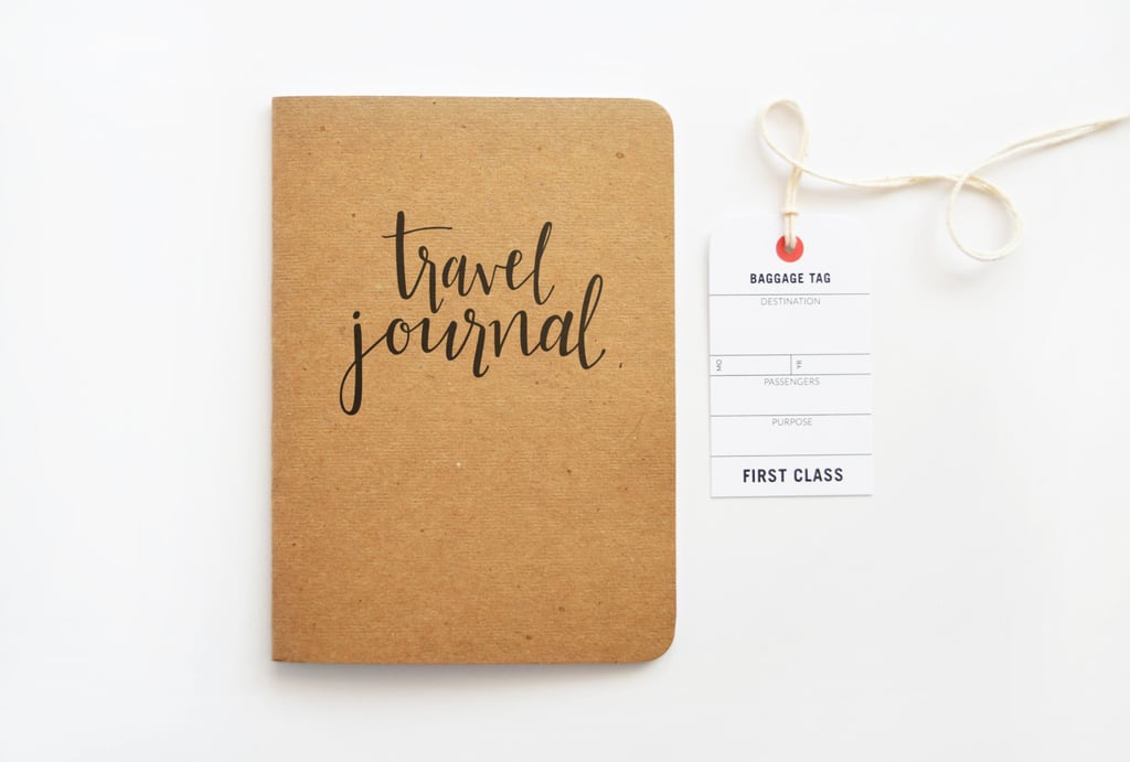 Hand-Lettered Traveler's Journal ($12)