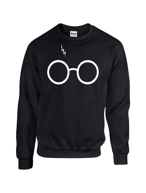 Harry potter glasses sweatshirt deals