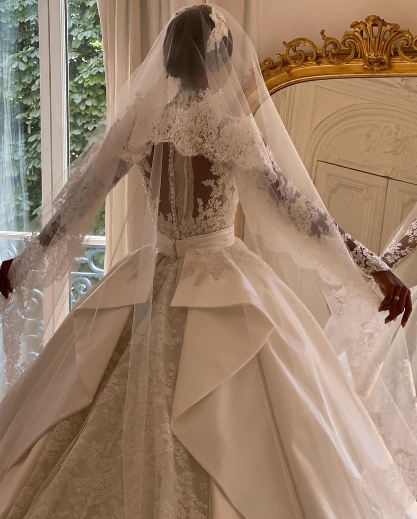 Jasmine Tookes Got Married in a Zuhair Murad Wedding Dress