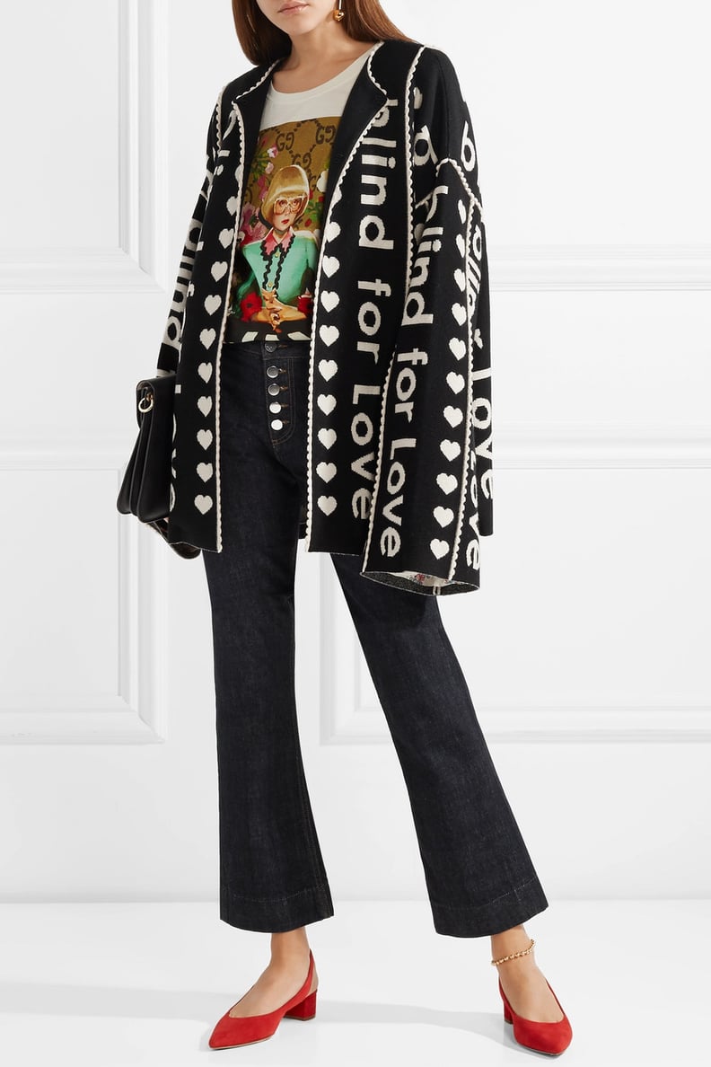 Gucci Oversized Jacquard Jacket