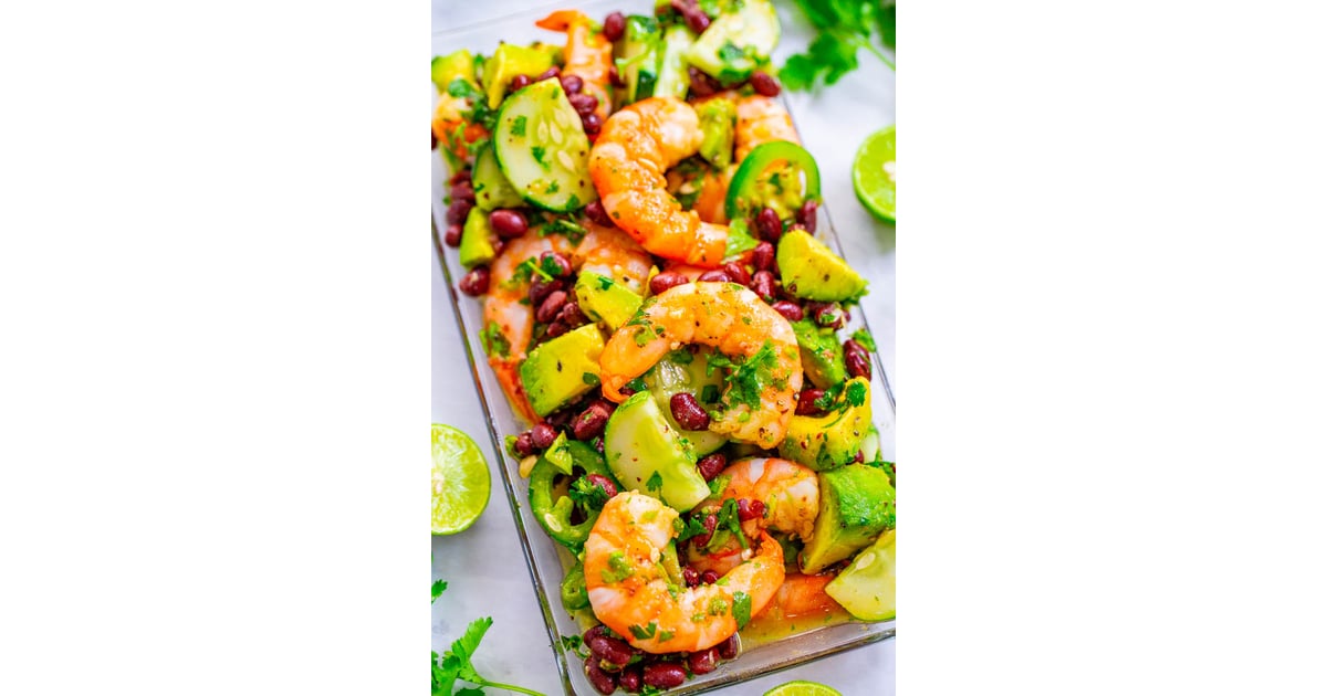 Lime Cilantro Shrimp and Black Bean Salad LowCarb Shrimp Recipes