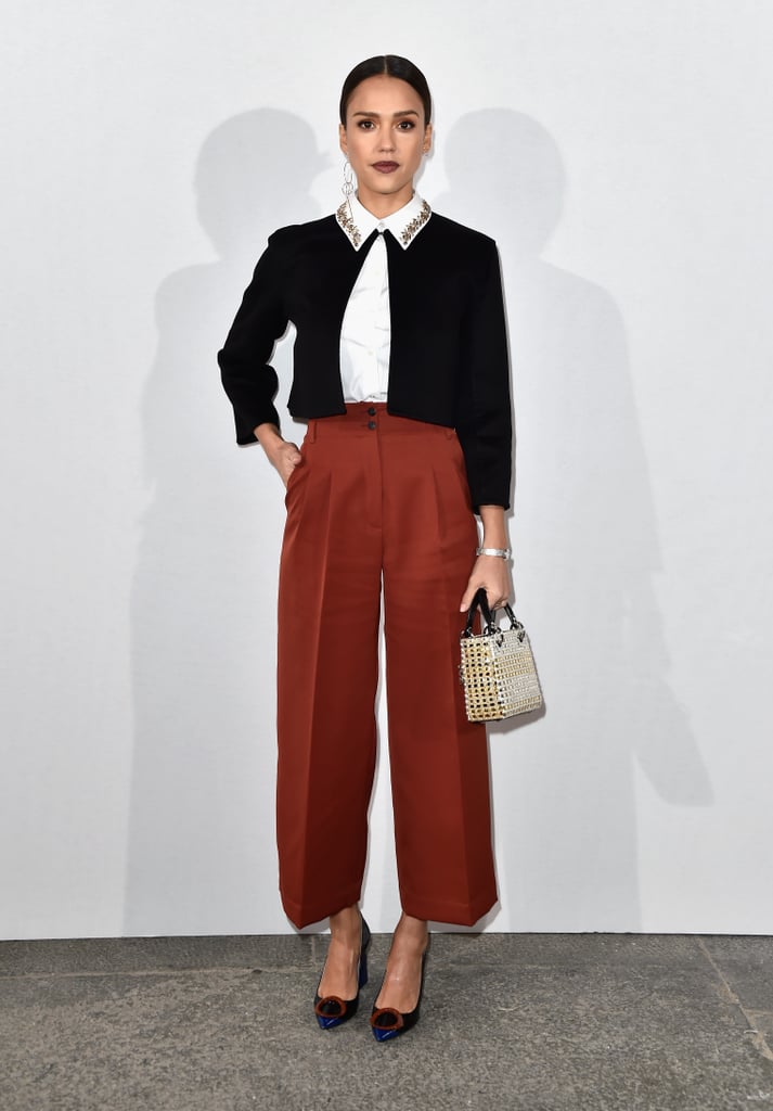 Jessica Alba at Dior Fashion Show Fall 2016