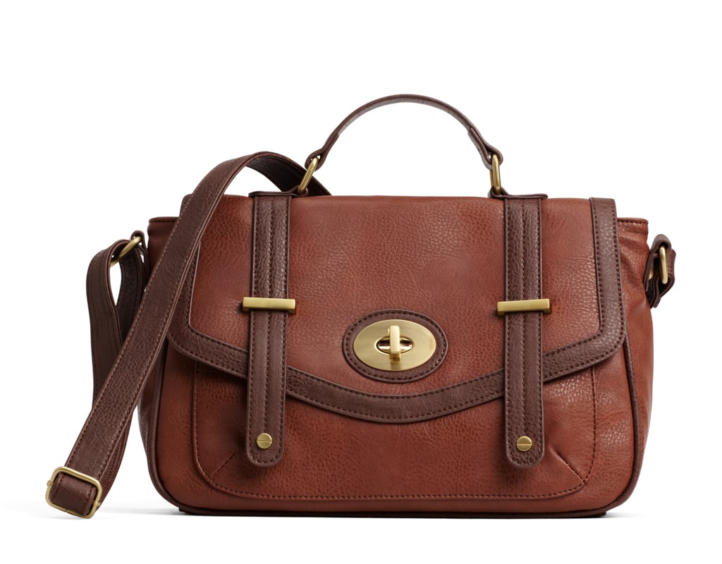 A+ Cognac Satchel ($45)