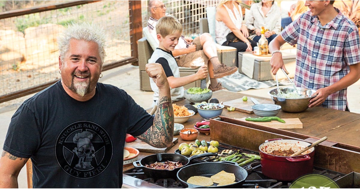 Guy Fieri Family Food Cookbook Popsugar Food