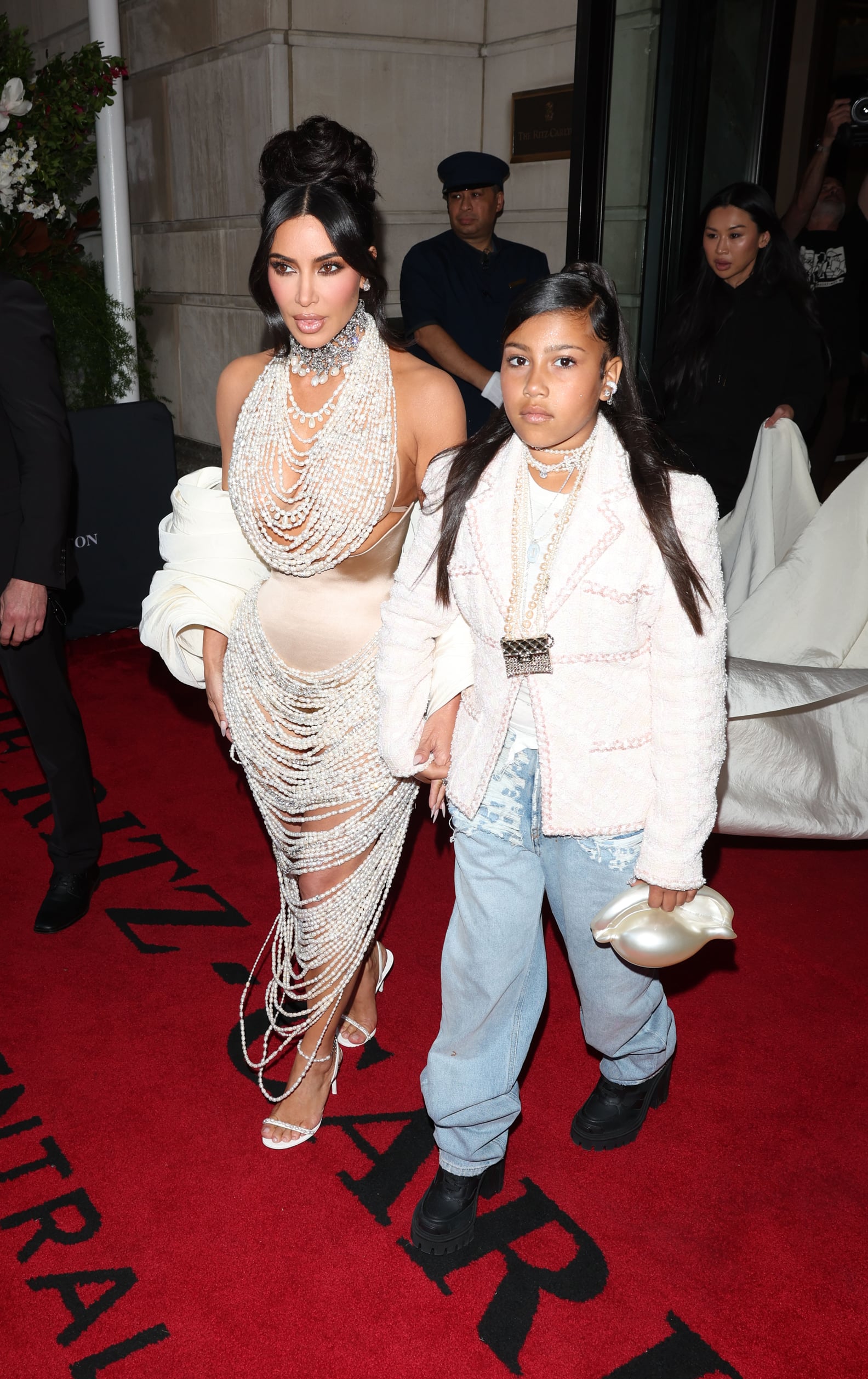 Kim Kardashian in Schiaparelli at the Met Gala 2023 POPSUGAR Fashion
