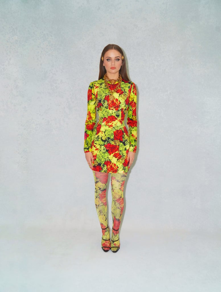Joey King's Floral Versace Dress at MTV VMAs 2020