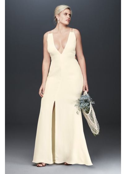 Fame and Partners Plus Size Surreal Dreamer Dress for David's Bridal