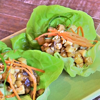 Dr. Weil's Tofu Lettuce Cups