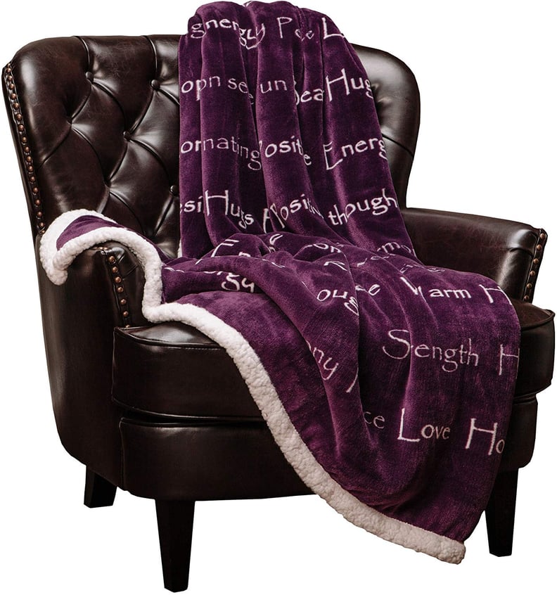 Chanasya Warm Hugs Positive Energy Healing Thoughts Caring Throw Blanket