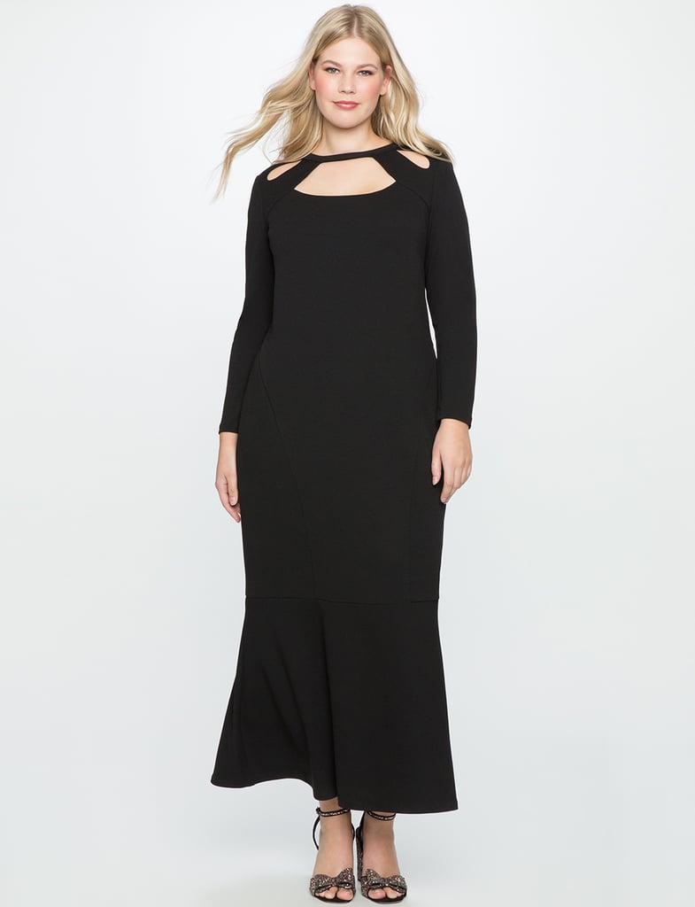 Eloquii Cutout Neckline Gown