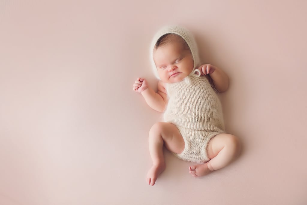Newborn With Inoperable Tumor in Family Photos
