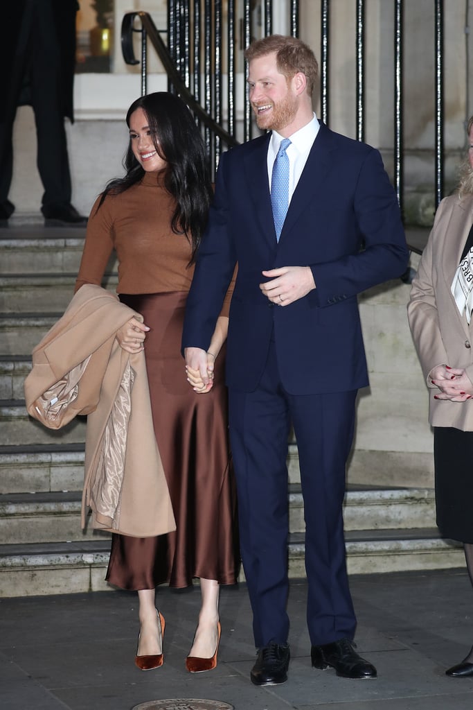 Meghan Markle and Prince Harry Visit Canada House 2020