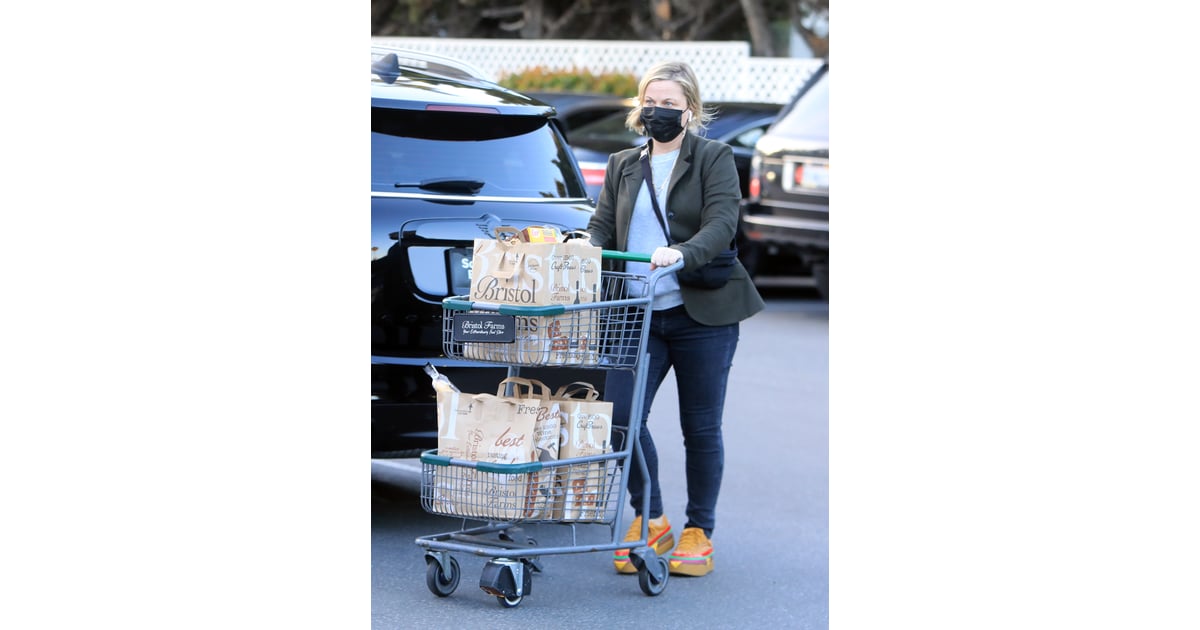 Amy Poehler Wears Dolls Kill Cheeseburger Sneakers POPSUGAR Fashion