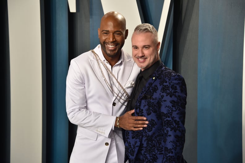 BEVERLY HILLS, CALIFORNIA - FEBRUARY 09: Karamo Brown and Ian Jordan attend the 2020 Vanity Fair Oscar Party at Wallis Annenberg Center for the Performing Arts on February 09, 2020 in Beverly Hills, California. (Photo by David Crotty/Patrick McMullan via 