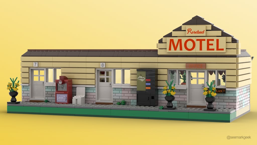 The Rosebud Motel Exterior