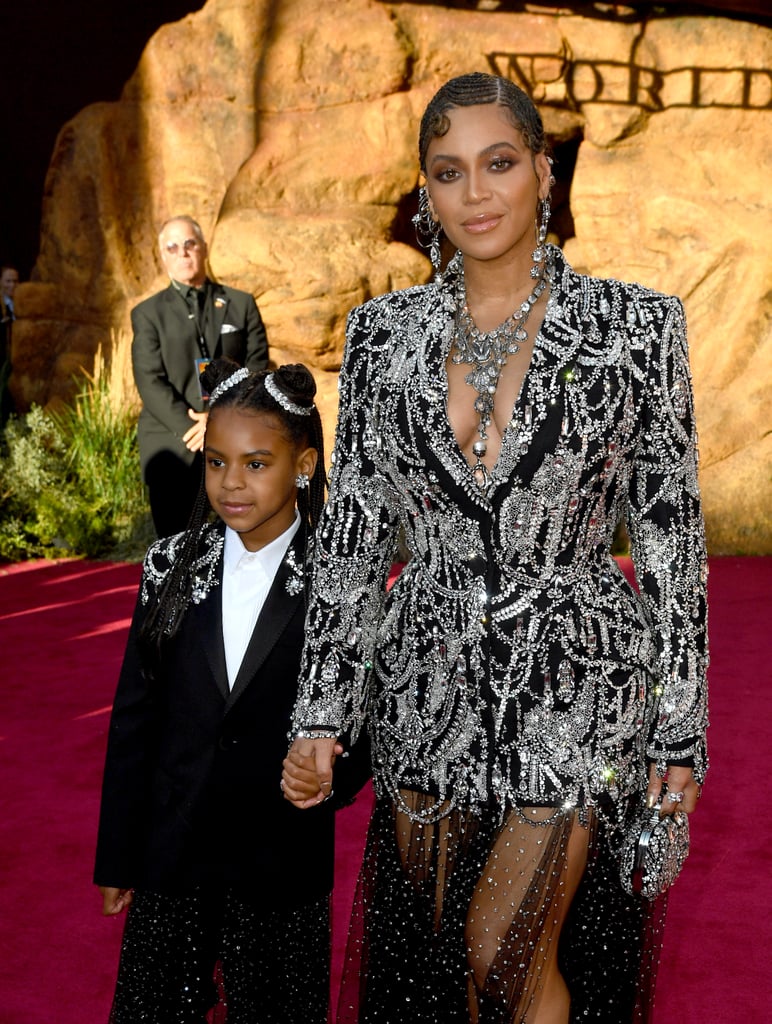 Beyoncé's Braided Finger Waves at The Lion King Premiere