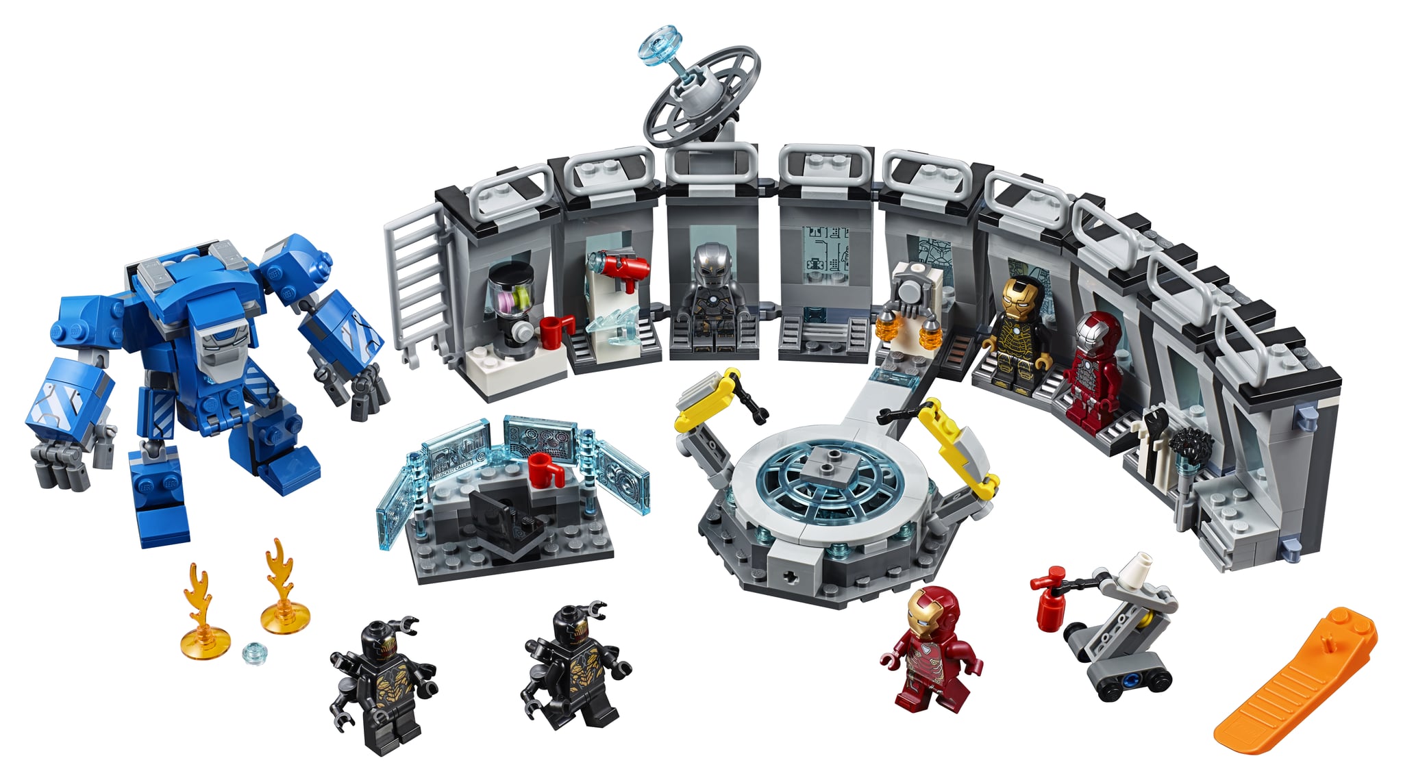 Lego Marvel Avengers Iron Man Hall Of Armor Set Disney S Hottest New Toys For 2020 Include Baby Yoda And Onward Characters Popsugar Family Photo 36