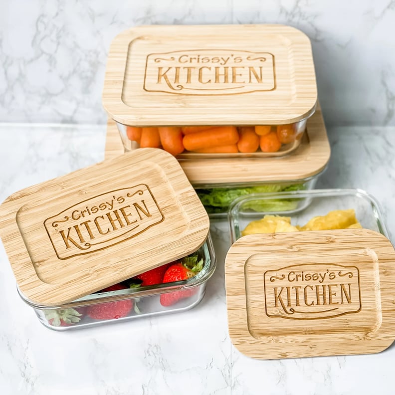 A Personalized Pick: Eco-Friendly Personalized Glass Bamboo Containers