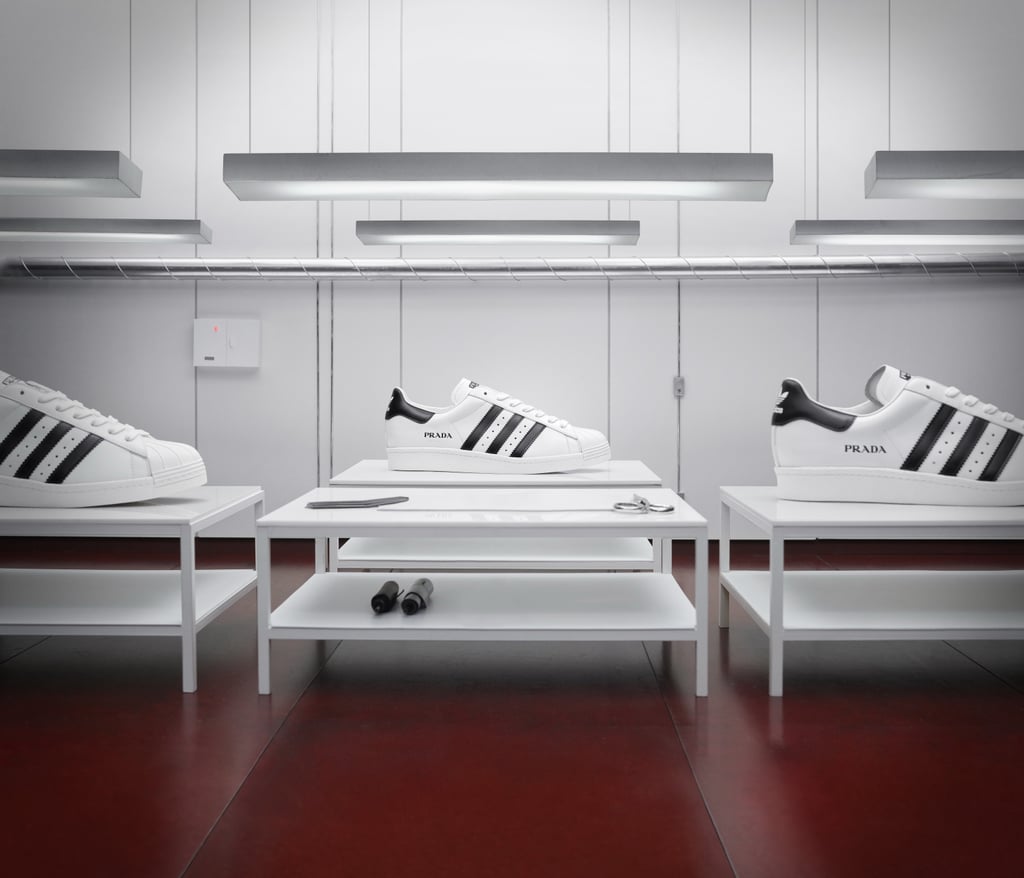 Prada and Adidas Unveil Superstar Sneakers in New Colorways