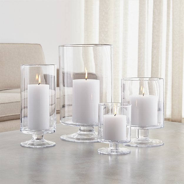 Get the Look: London Hurricane Glass Candle Holders