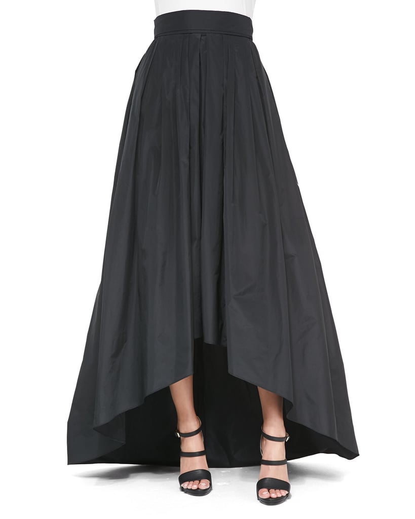 Escada High-Low Full Ball Skirt, Black ($1,875)