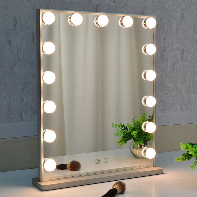 A Pretty Vanity: Makeup Mirror with Lights