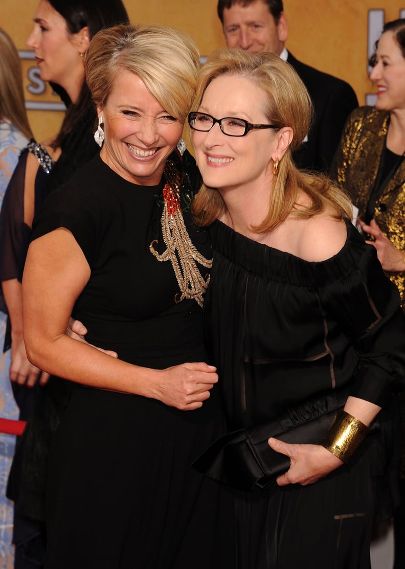 With Meryl Streep