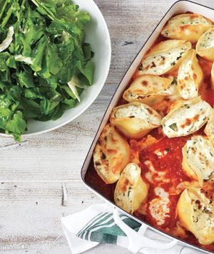 Spinach- and Ricotta-Stuffed Shells