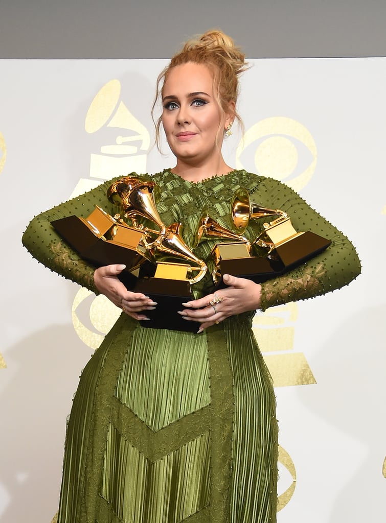 Adele at the 2017 Grammys