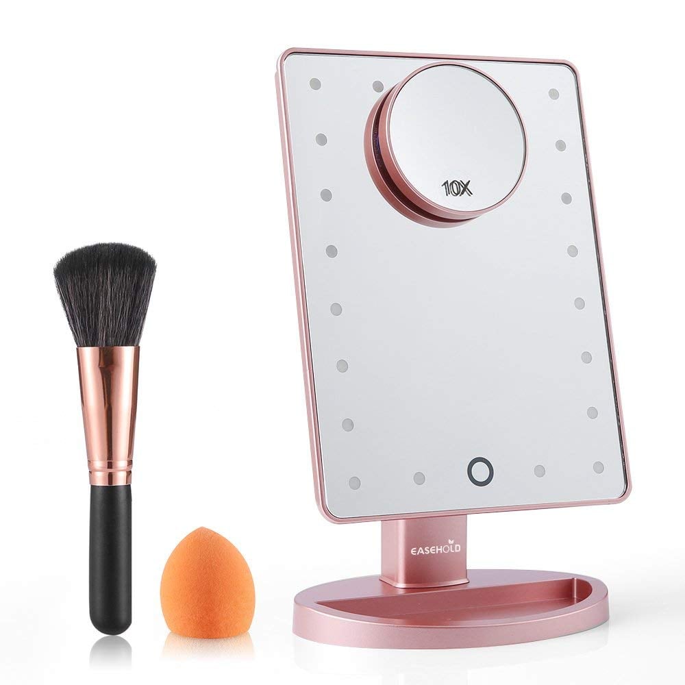 Easehold Lighted Makeup Mirror