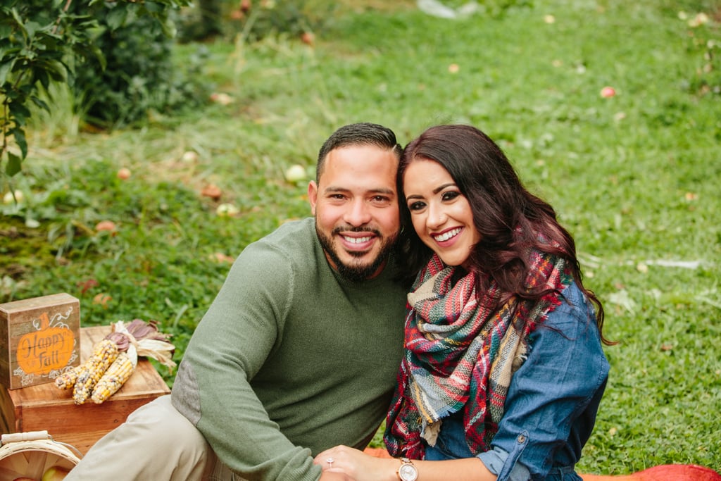 Apple Orchard Engagement Shoot