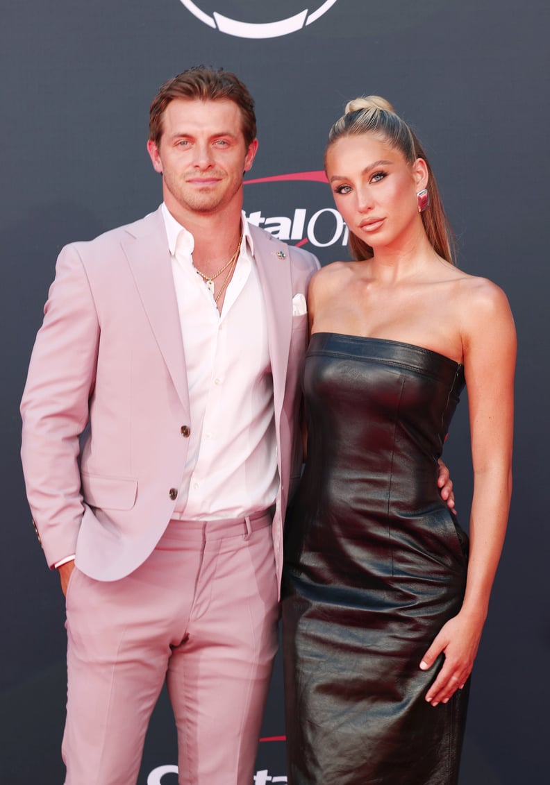 Braxton Berrios and Alix Earle at The 2023 ESPYS held at Dolby Theatre on July 12, 2023 in Los Angeles, California. (Photo by Christopher Polk/Variety via Getty Images)