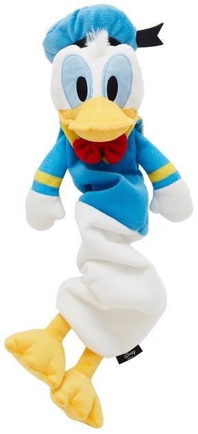 Donald Duck Bungee Plush Squeaky Dog Toy