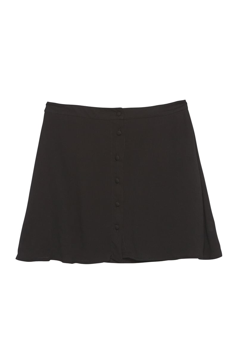 Kendall & Kylie Woven Button-Front Skirt