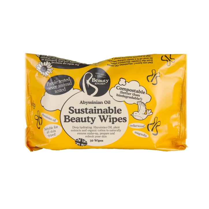 Beauty Kitchen Abyssinian Oil Sustainable Beauty Wipes