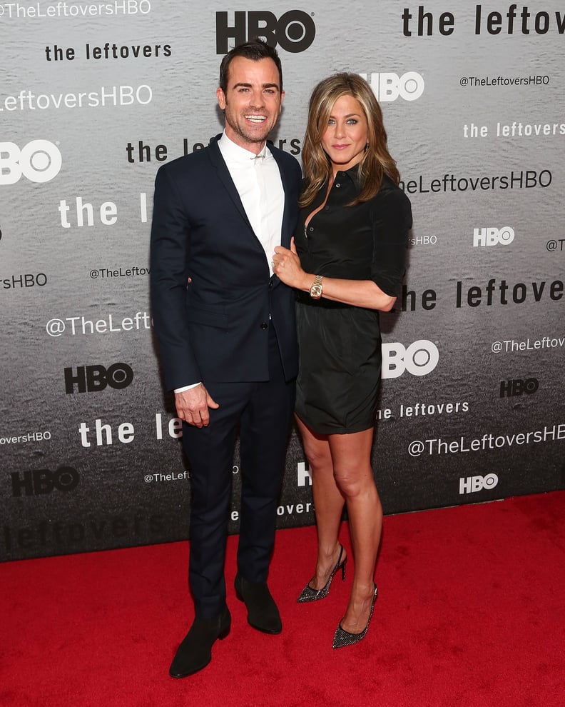 Justin Theroux and Jennifer Aniston