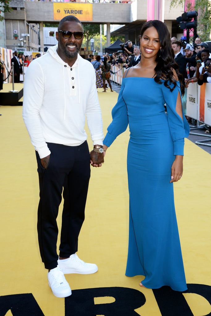 Idris Elba and Sabrina Dhowre at Yardie Premiere 2018