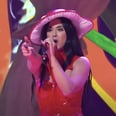 Katy Perry Brought Giant Dancing Mushrooms to the "SNL" Stage