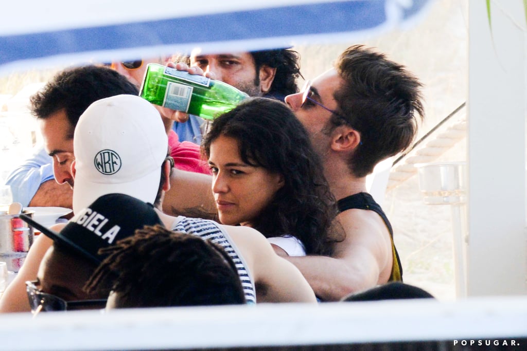 Michelle Rodriguez and Zac Efron Back Together in Spain