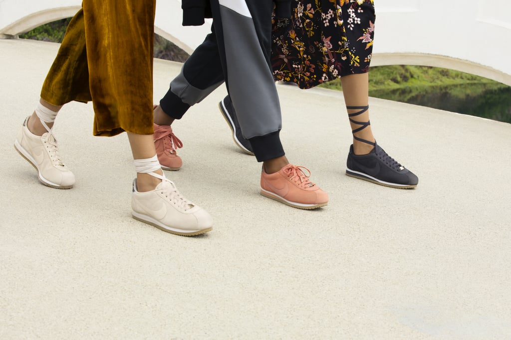 nike cortez couple shoes
