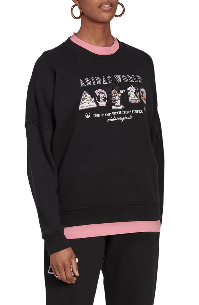 Adidas x Disney Loose Cotton Sweatshirt